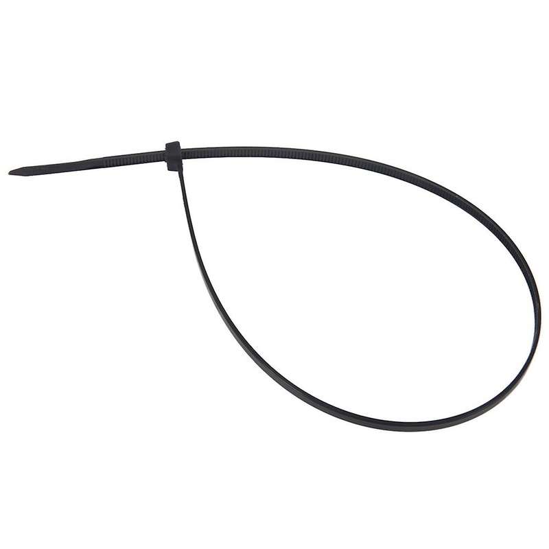 Cable Ties Wraps / Zip Ties, Black 200pcs 400mmx5mm
