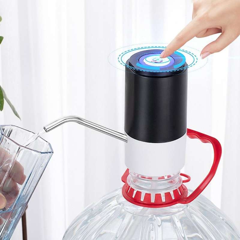 Electric Water Pump Automatic Water Supply for Gallon Bottle (white)