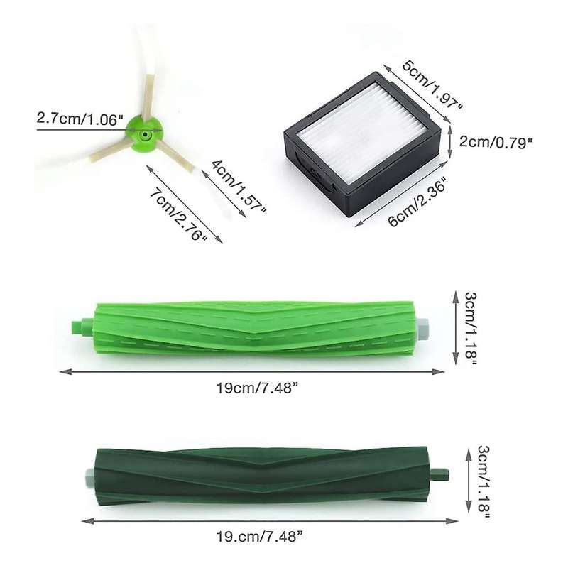 1set Replacement Parts for Irobot Roomba I8 I8+ I7 I7+ I6 I6+ I4