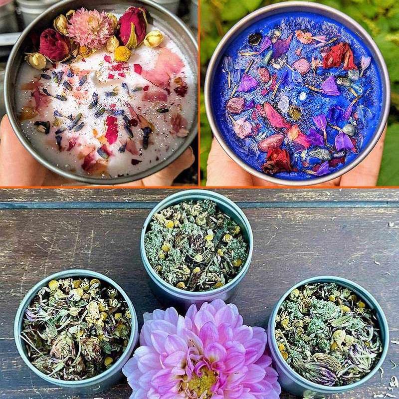 12pcs 4oz Candle Tins for Diy Candle Making, Tins with Screw Lids