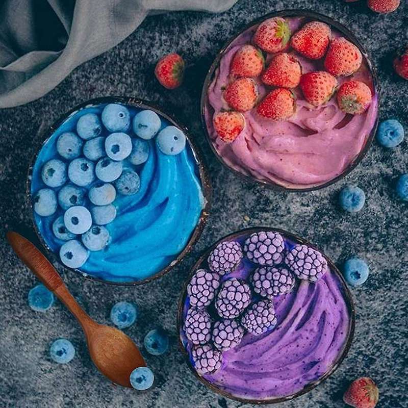 Coconut Bowls with Spoons,forks,smoothie Bowls,salad Bowls