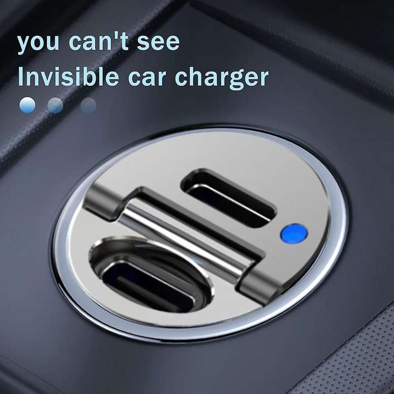 30w Car Charger with Pd+pd Fast Charger for Iphone 12 12 Pro Max