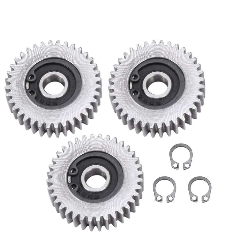 3 Pieces Gear Diameter:38 Mm 36 Tooth Thickness:12 Mm Steel Gear