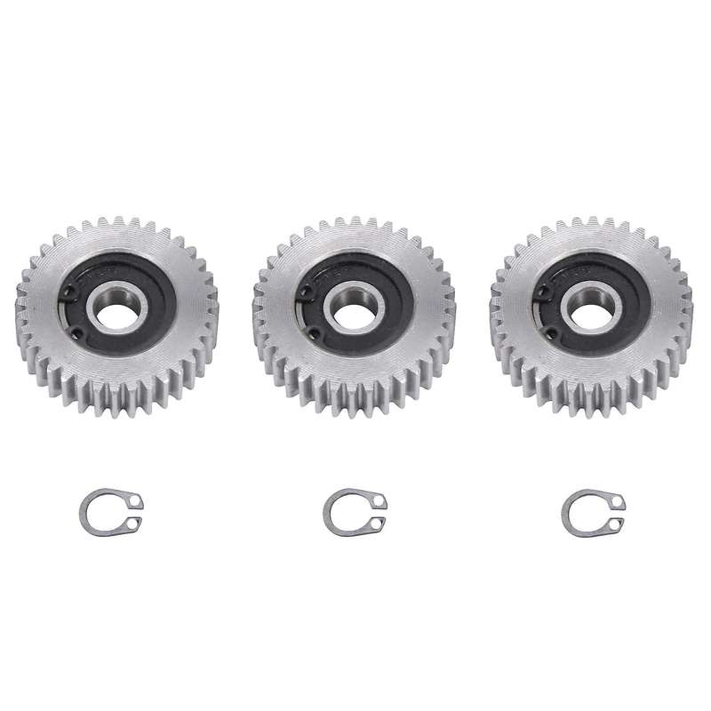 3 Pieces Gear Diameter:38 Mm 36 Tooth Thickness:12 Mm Steel Gear