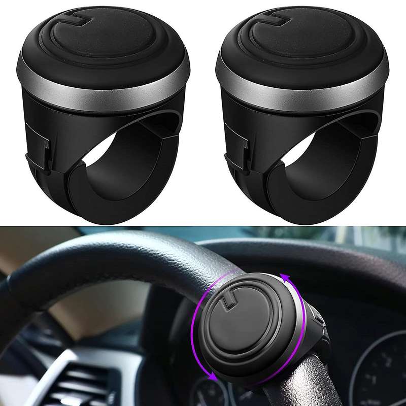 2pcs Car Steering Wheel Booster Ball for Cars Trucks