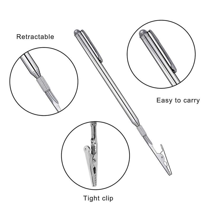 6pcs Telescoping Alligator Clip Joint Clamp for Mechanics Automobile
