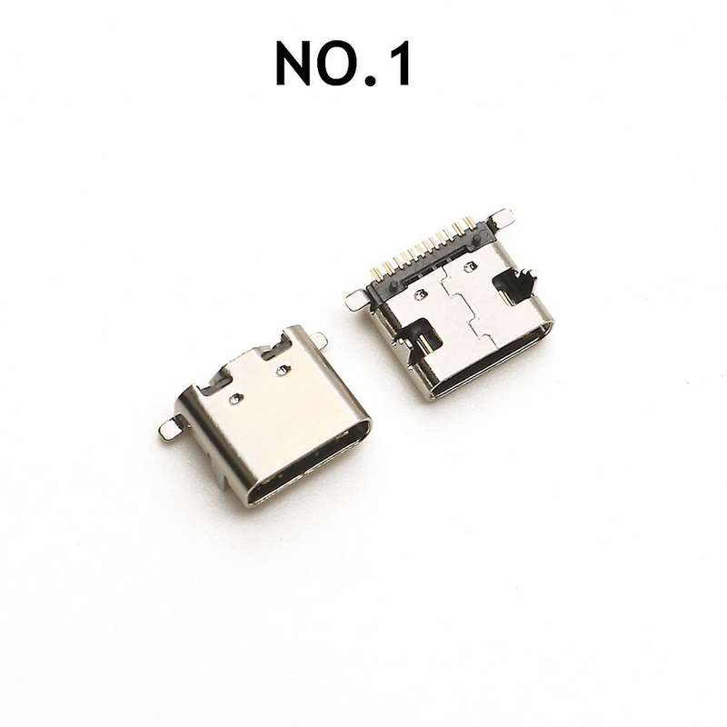 100pc 10models Type-c Usb Charging Dock Connectors Mix 6pin and 16pin