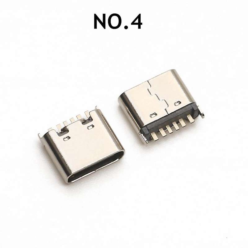 100pc 10models Type-c Usb Charging Dock Connectors Mix 6pin and 16pin