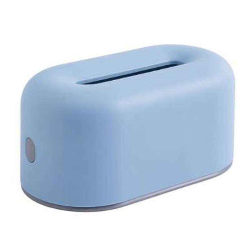 Tissue Box Square Home Tissue Car Napkins Holder Case (blue)