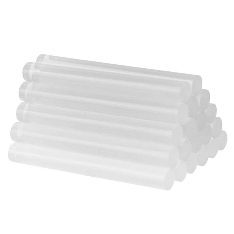 80pcs Hot Melt Glue Stick 7x100mm Glue Stick Transparent Hot Melt