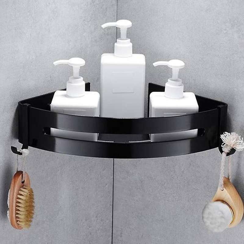 Bathroom Storage Rack Aluminium Triple-cornered Rack Bathroom Shelf