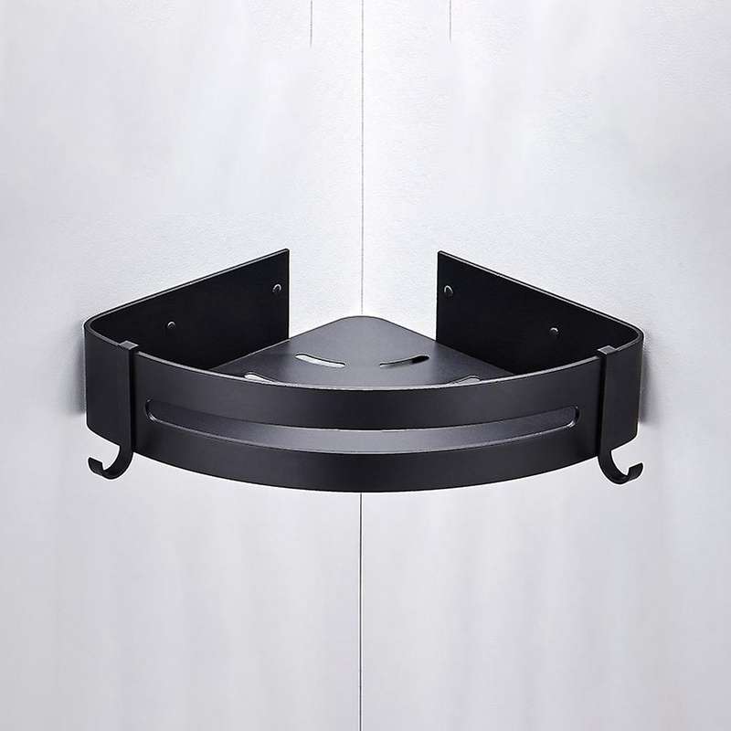 Bathroom Storage Rack Aluminium Triple-cornered Rack Bathroom Shelf