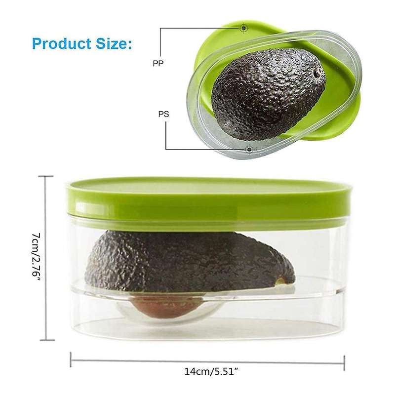 2 Pack Avocado Storage, to Keep Your Avocados Fresh for Days