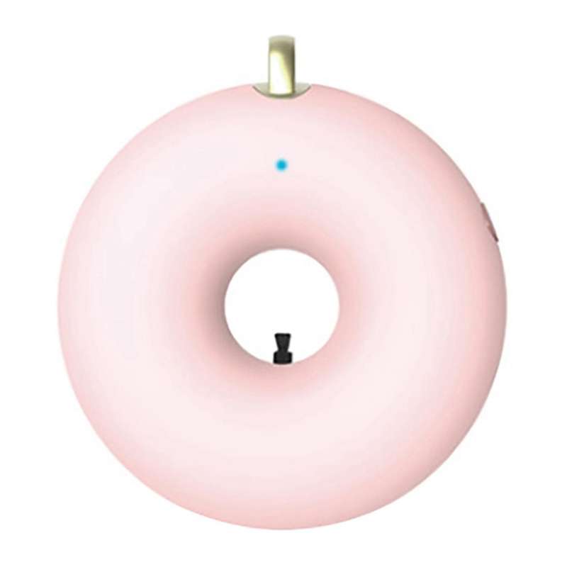 Hanging Neck Car Negative Ion Air Purifier for Outdoor Home(pink)