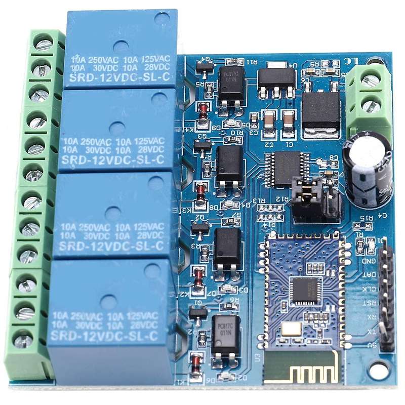Bluetooth Relay Module for Android Mobile Motor Led Light Diy Kit