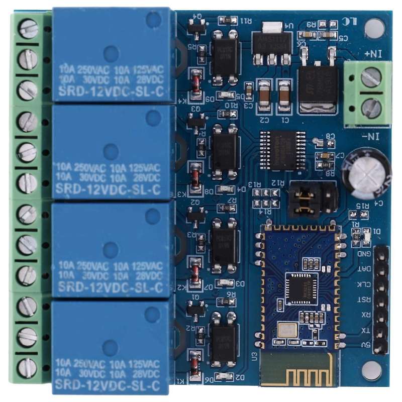 Bluetooth Relay Module for Android Mobile Motor Led Light Diy Kit