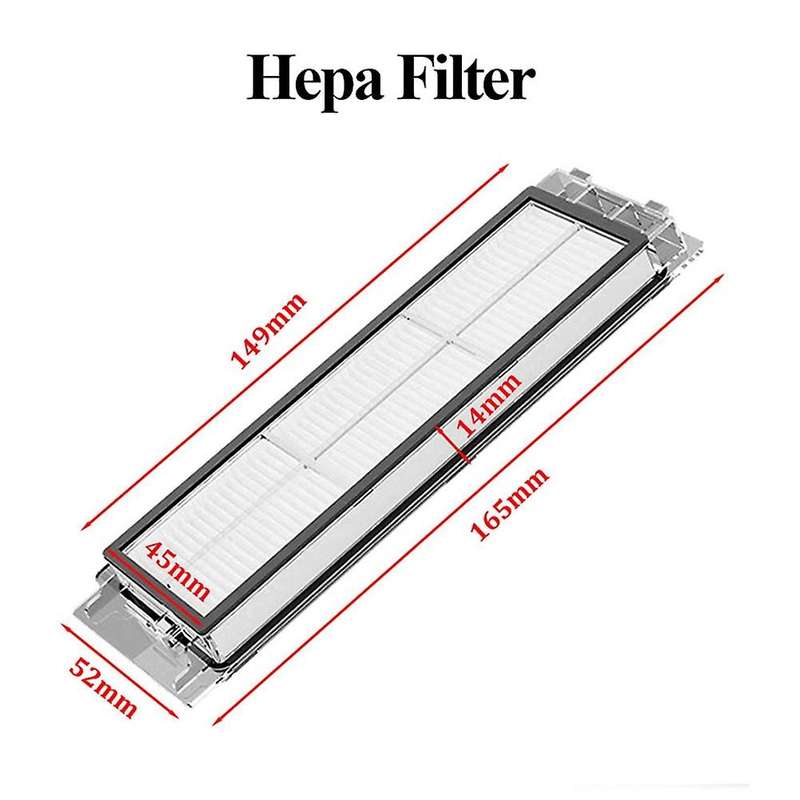 For Xiaomi 1s 1st Mi Roborock S50 S5 Max Mijia Hepa Filter Side Brush