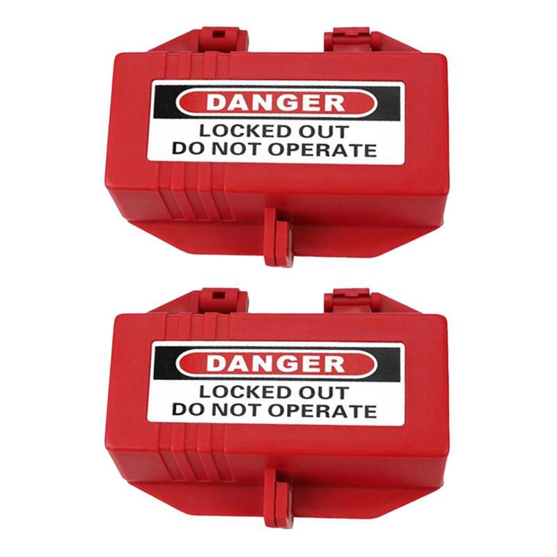 Bozzys 2x Household Appliances Power Plug Lock Box