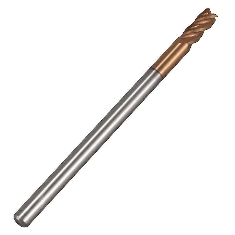 5pcs 3mm Solid Carbide Endmills 4 Flute Slotting Profiling Face Mill