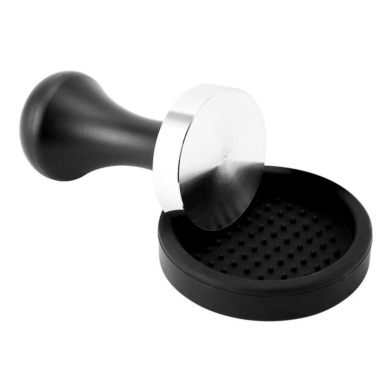 Coffee Tamper Set,espresso Stamp with Flat Stainless Steel Base