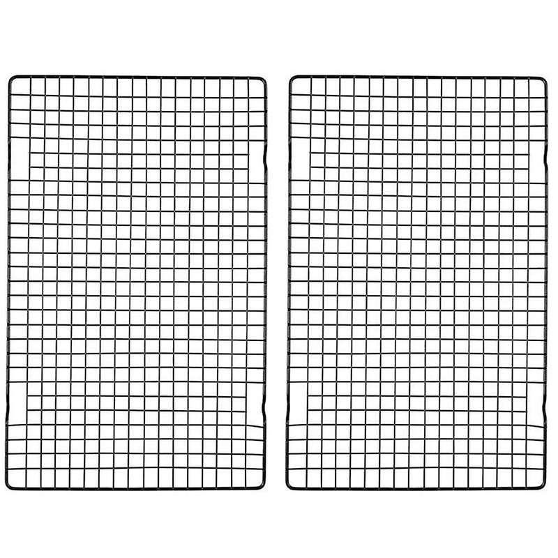 2pack Cooling Racks for Baking,16x10inch Fits Oven Baking Rack