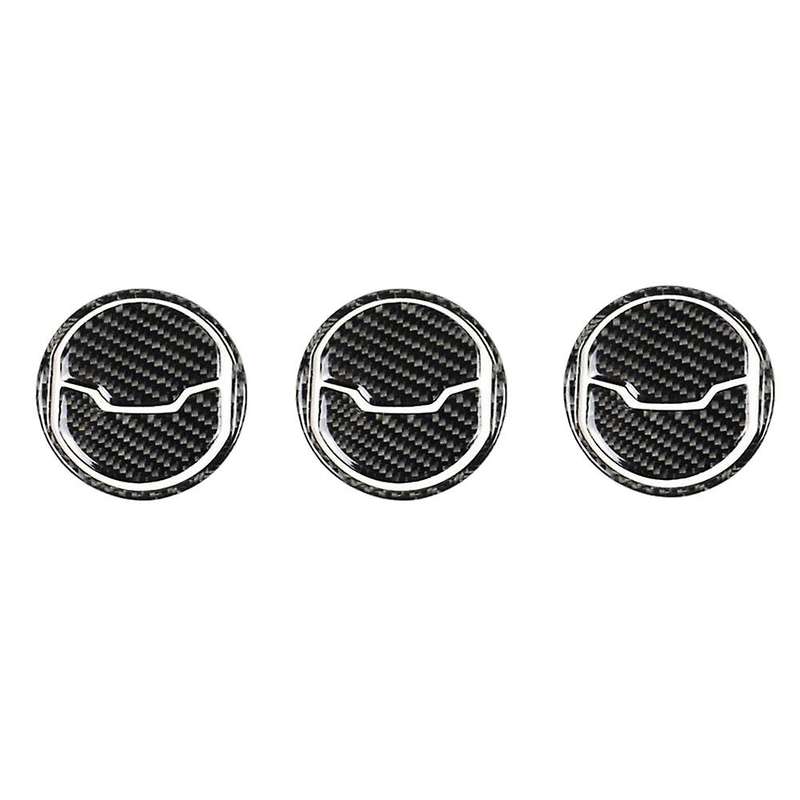 For Ford Mustang 2015-2019 Car Interior Air Outlet Nine-piece Sticker