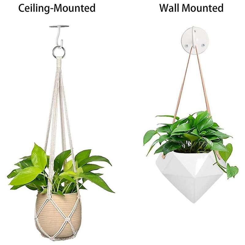 Ceiling Hooks for Hanging Plants,metal Hangers for Planters, 4-pack