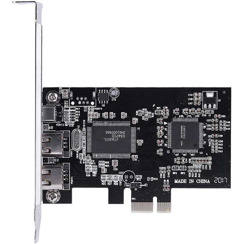 Pci-e Pci Express Firewire Card, with Firewire Cable, for Video, Etc