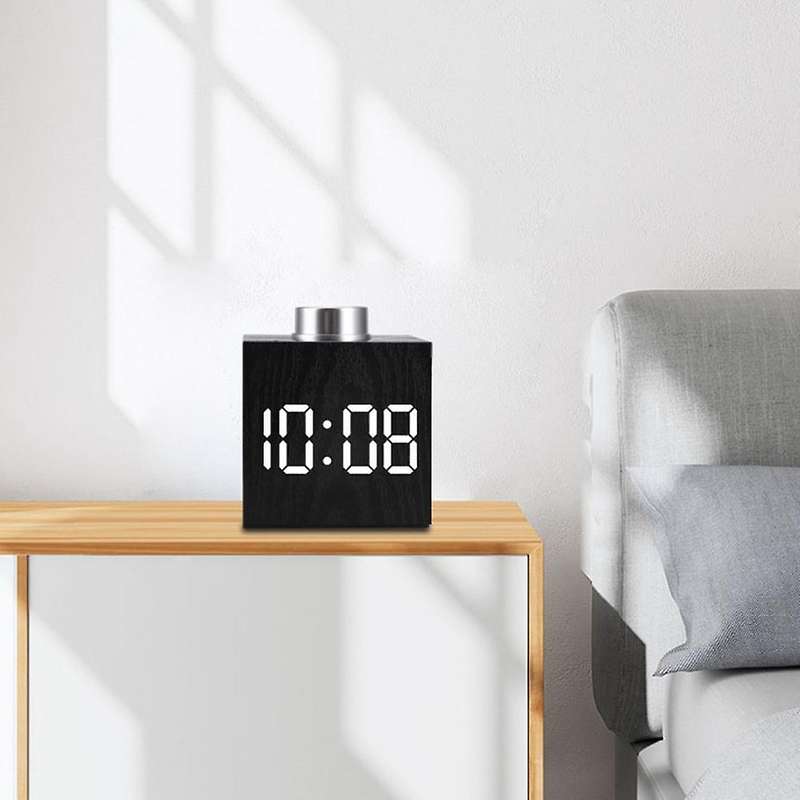 Digital Alarm Projection Desktop Clock,led Alarm Clocks Table Clock B