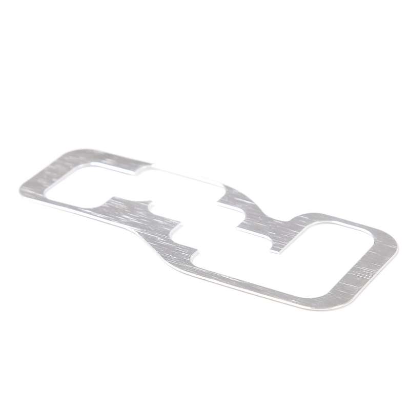 Car Central Control Gear Panel Car Interior Car Styling Silver