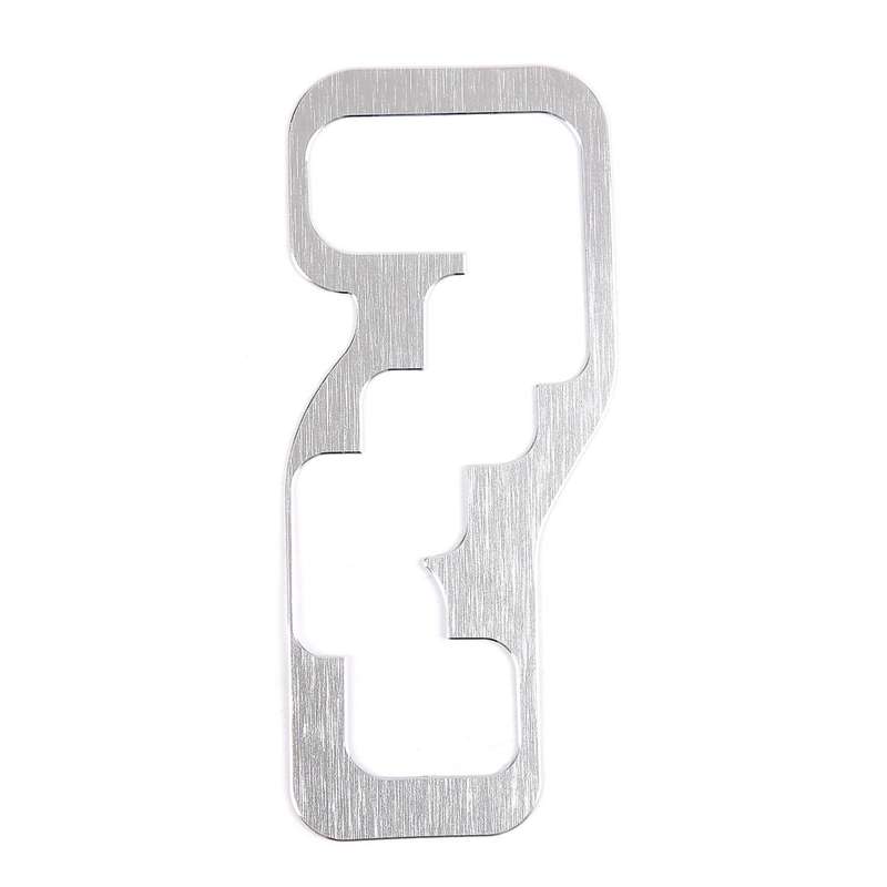 Car Central Control Gear Panel Car Interior Car Styling Silver