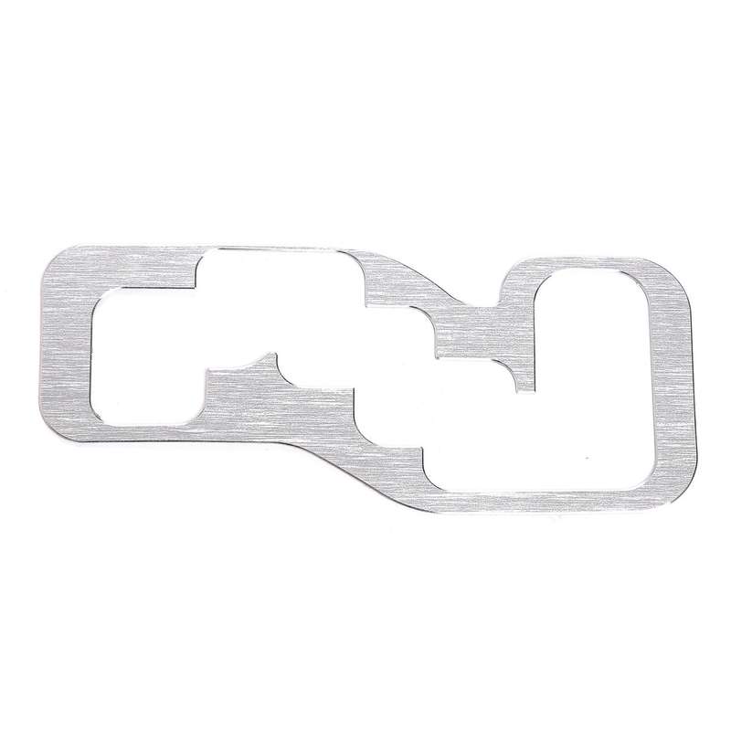 Car Central Control Gear Panel Car Interior Car Styling Silver