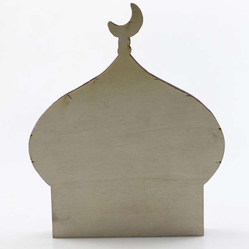 Creative Home Desktop Wooden Ramadan Crafts Decoration Wood Products