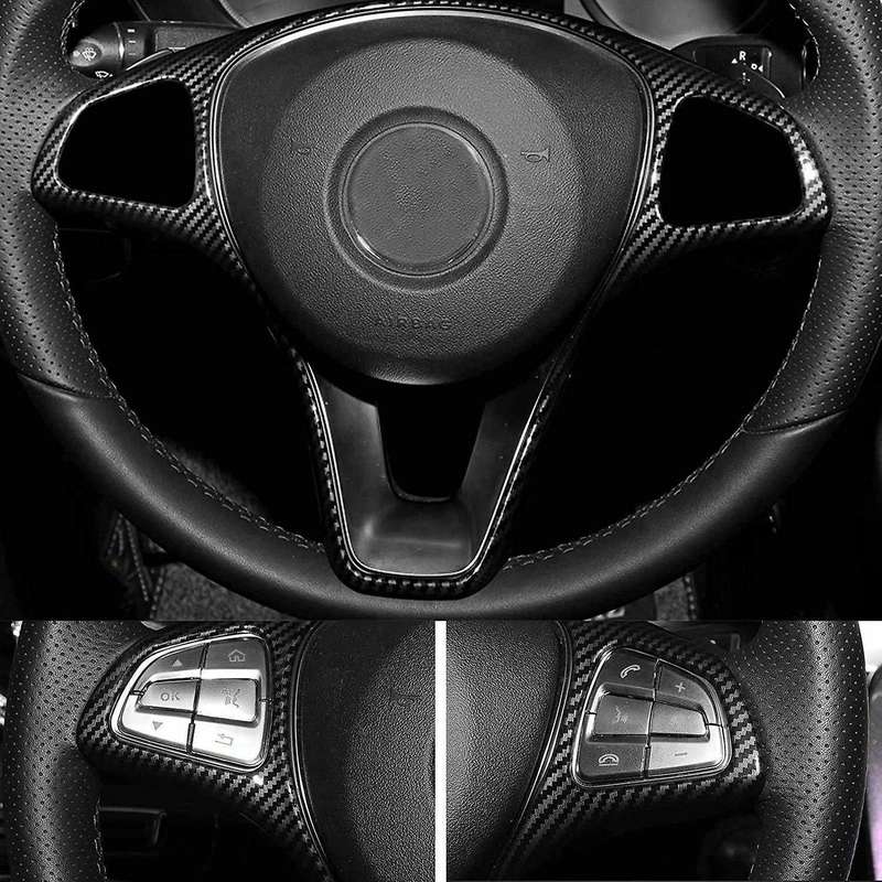 Steering Wheel Panel Cover Trim for Mercedes Benz W213 W205 X253