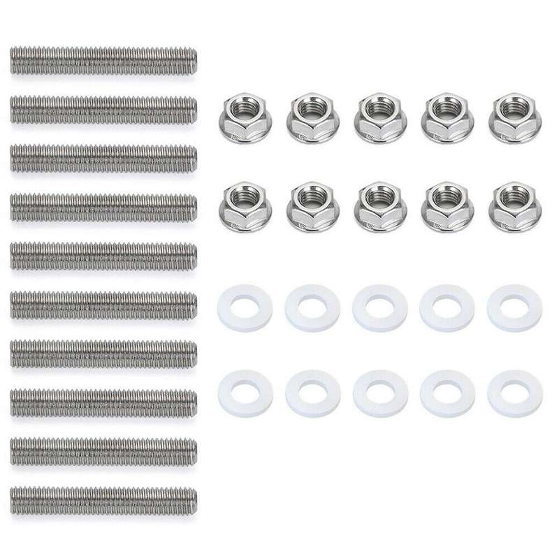 Stainless Exhaust Manifold Stud Studs Bolt Kit 1320-ext-extd-stud