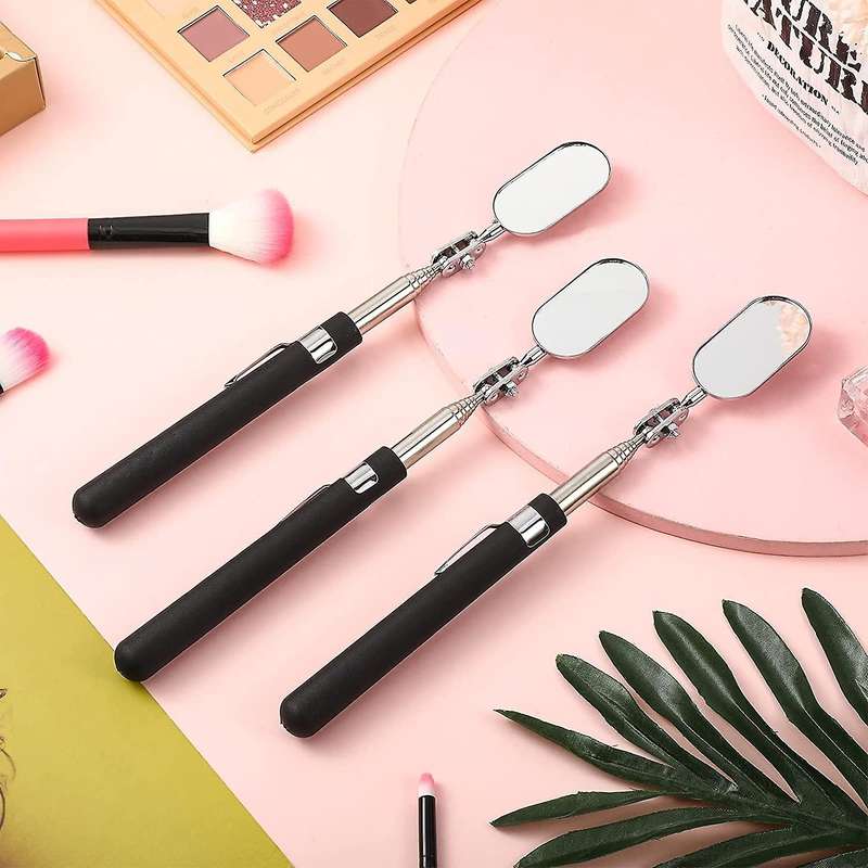 3 Pieces Telescoping Inspection Mirror Observe Mirror Inspection Tool