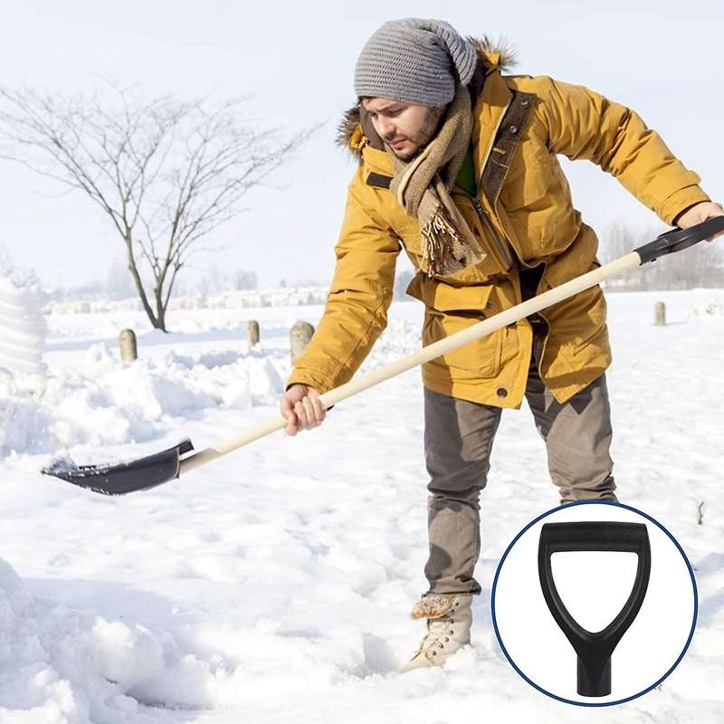 4pcs D Grip Hand Shovel Handle Replacement Snow Removal Tools
