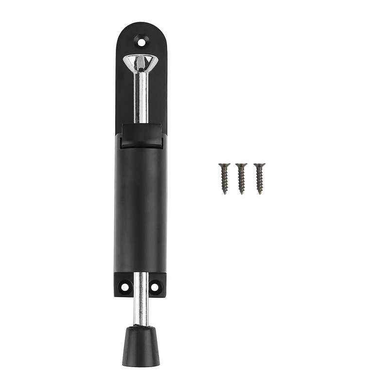 Zinc Alloy Door Foot Pedal Step On The Door Stay At Any Angle,black