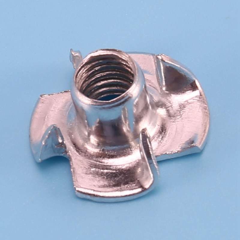 Set Of Assorted Four Prong Nuts Metal Coating (m6 100pcs)