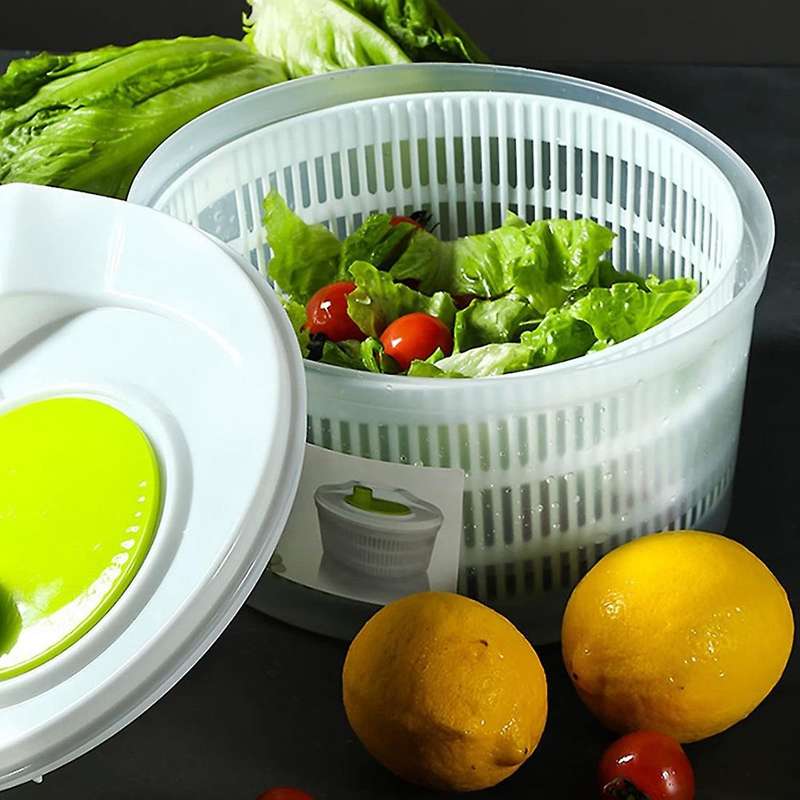 Salad Washing Machine Lettuce Rotating Vegetable Washer Large
