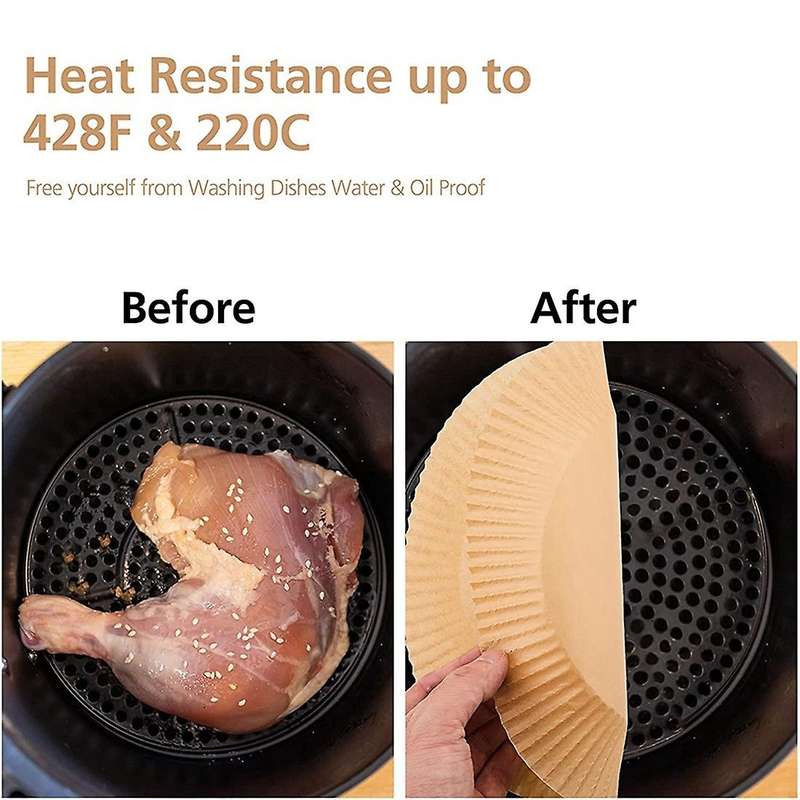 Air Fryer Parchment Paper Liners Non-stick Air Fryer Liners 20cm A