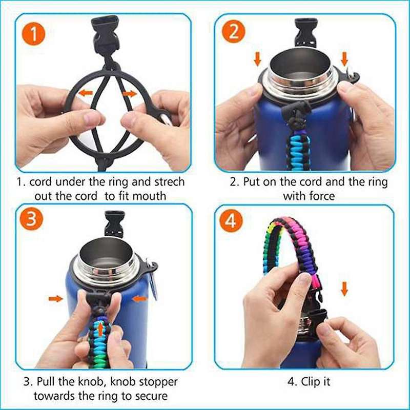 1 Set Straw Lid for Hydro Flask Wide Mouth Bottle 12-64 Oz with Brush