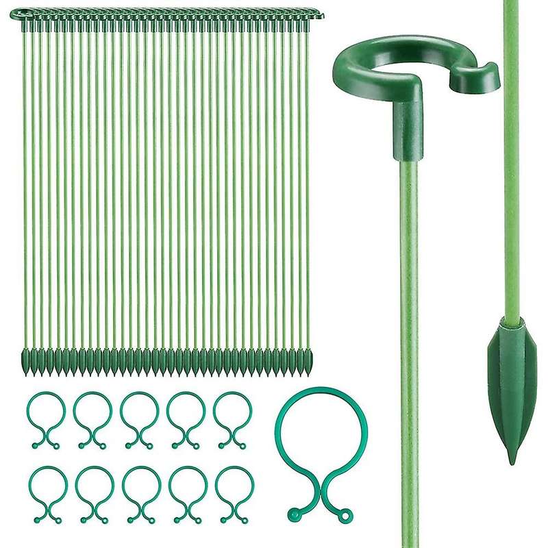Plant Support Stakes Plant Cage Support Rings Garden Plant Support