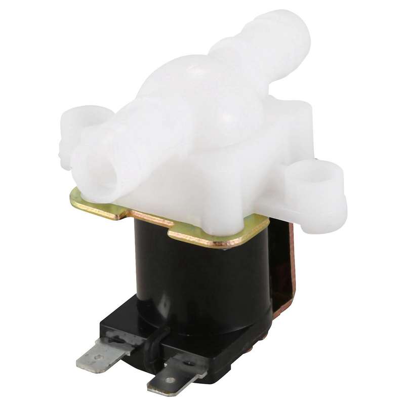 2x 3/8inch 12vdc Hose Barb Solenoid Valve Plastic Body,white & Black