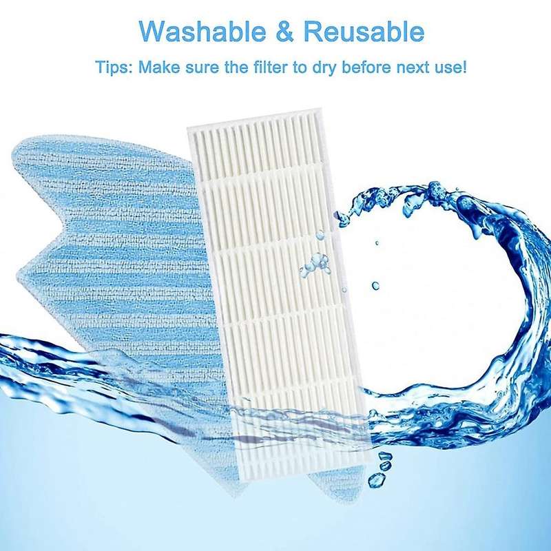 Accessory Kit for Lefant M210 M210s Cleaner Side Brush Filter