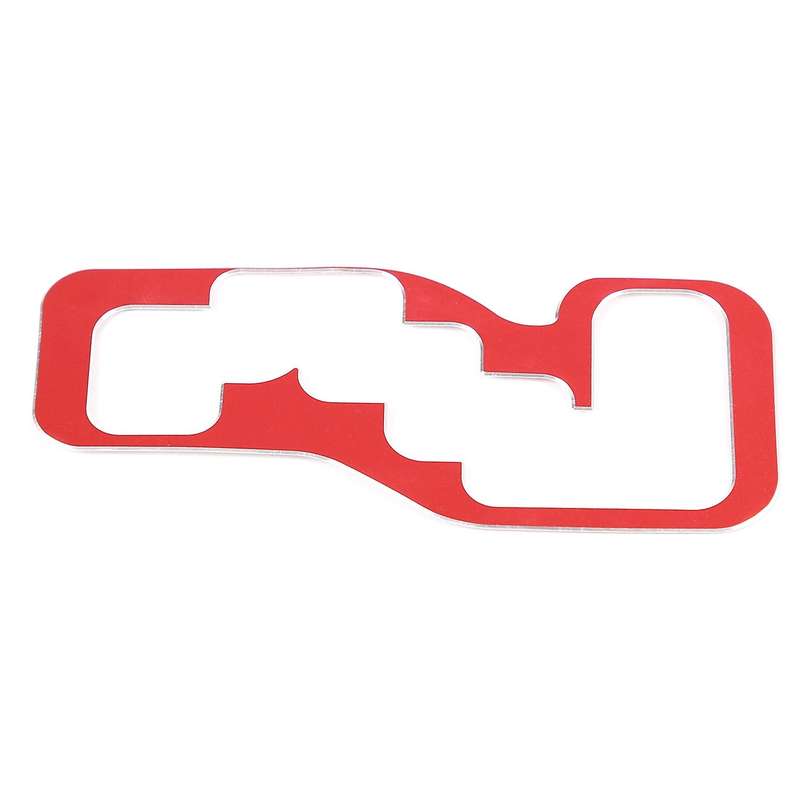 Car Central Control Gear Panel Car Interior Car Styling Red
