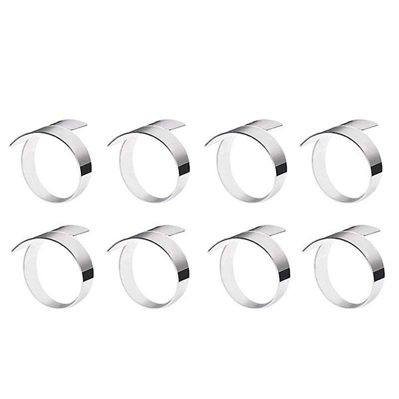 8 Pcs Napkin Rings Handcraft Dinner Table Napkin Holders Napkin Rings
