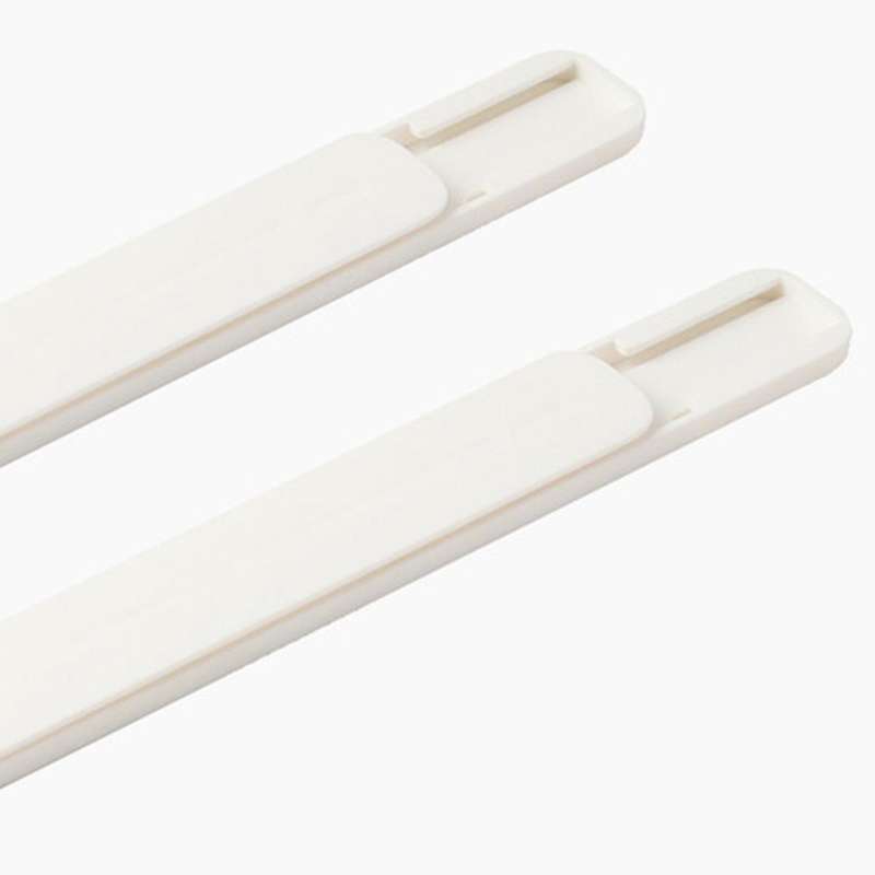 2 Pack Pull Basket Track, Kitchen Cabinet Drawer Buffered Slide Rail