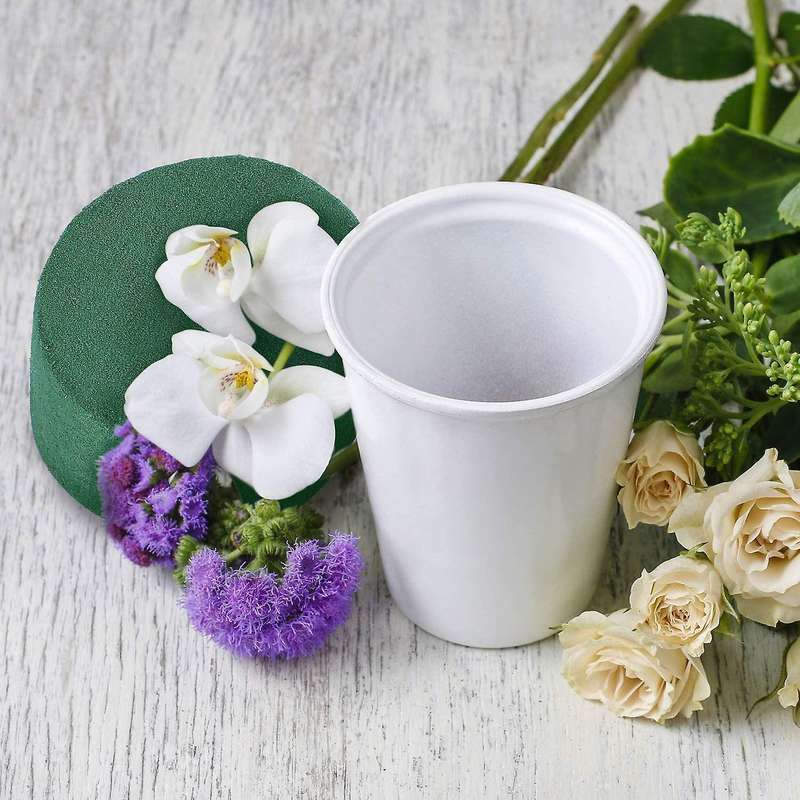 Floral Foam Round Flower Arrangement Kit Foam Block for Wedding