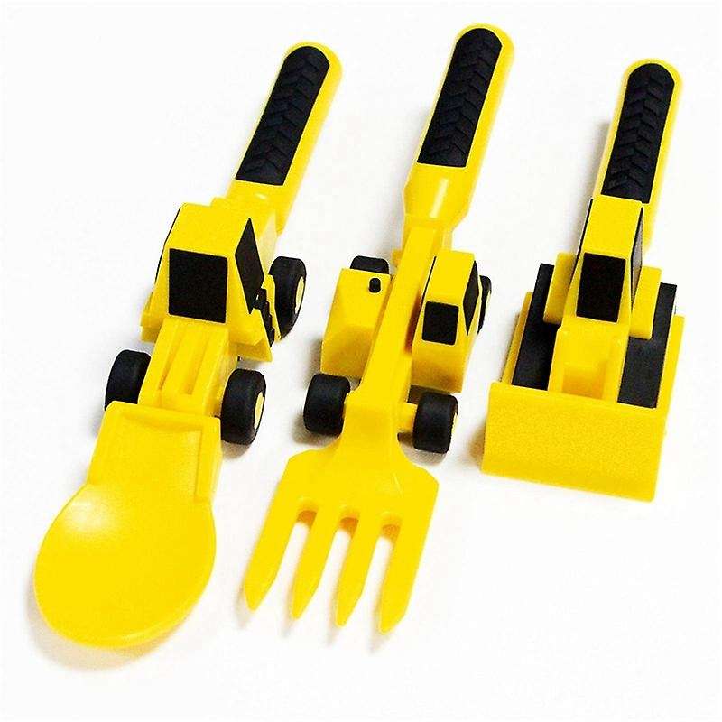 Children's Safe Dining Tool Cutlery Set 3-piece Toddler, Baby, Child